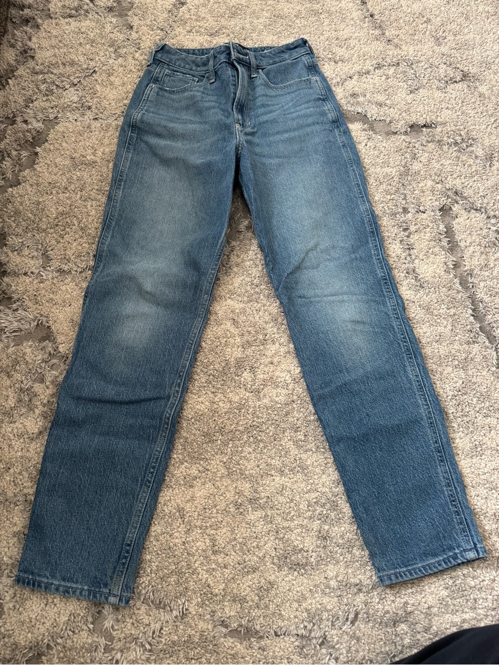 Classic Women’s Blue Straight-Leg Jeans